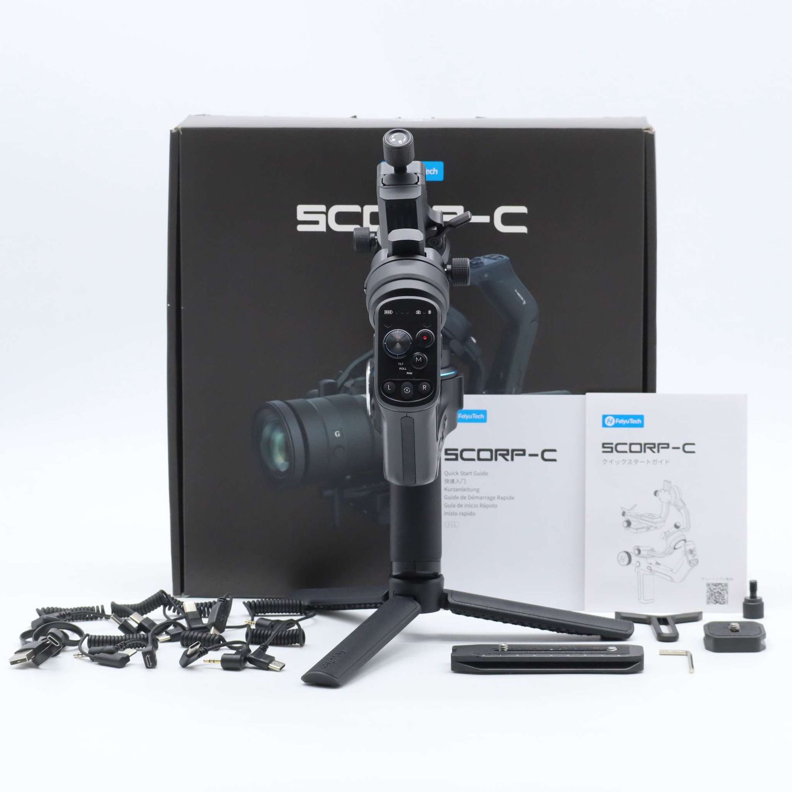 ほぼ新品★ FeiyuTech SCORP-C カメラ ジンバルスタビライザー 3軸 #1204