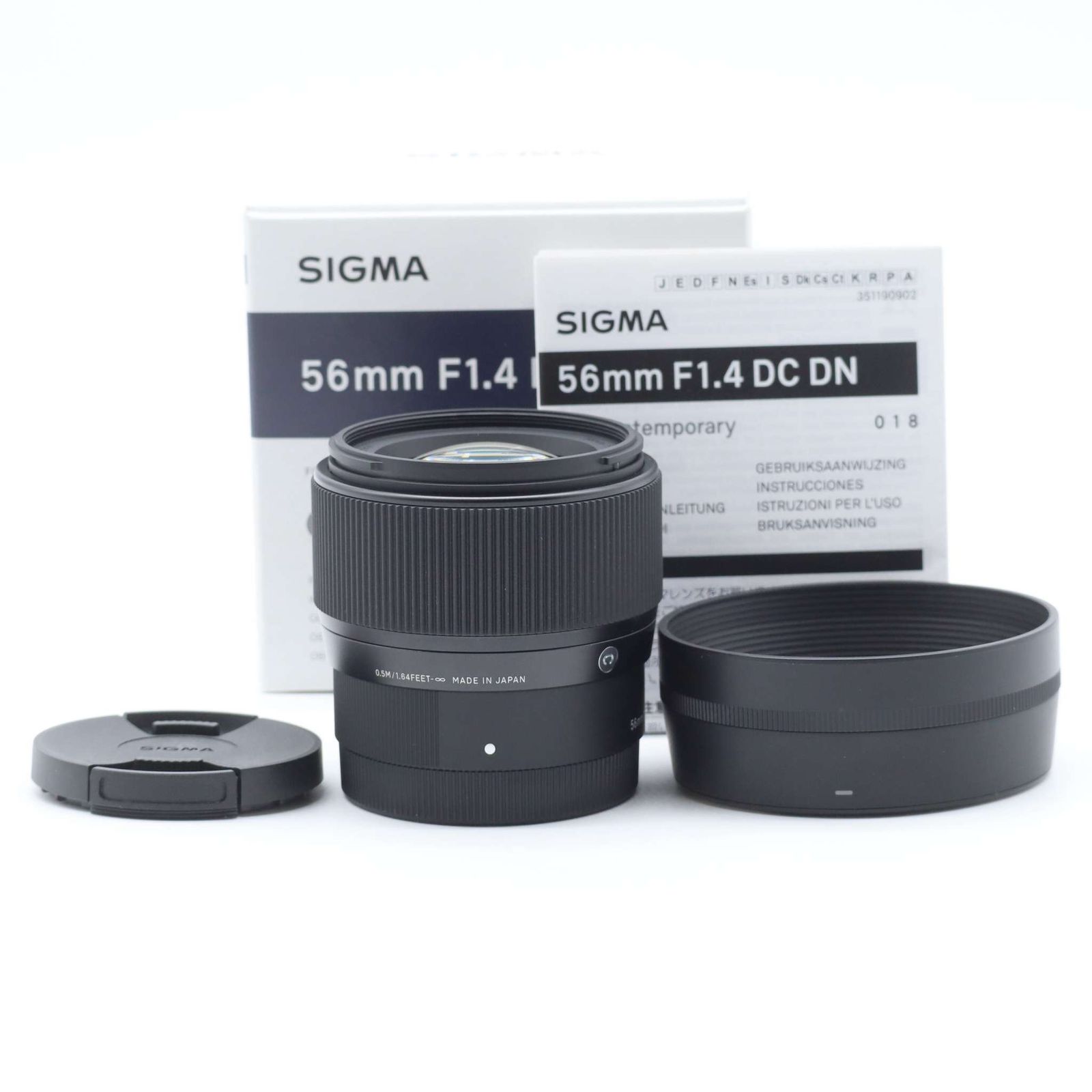 ほぼ新品★ SIGMA C 56mm F1.4 DC DN (ソニーE/APS-C用) #1208