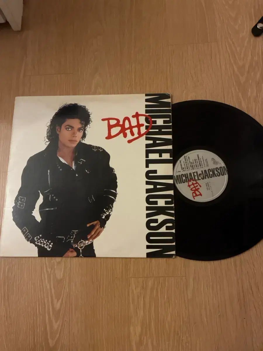 マイケル・ジャクソン Bad LP ヴァイナル ビニールレコード CD 初版