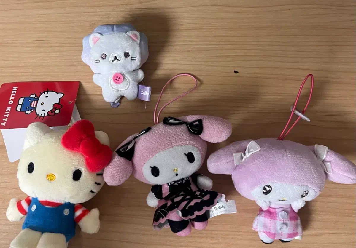サンリオ ぬいぐるみ キーホルダー ハローキティ マイメロディ コリラックマ 4,148円