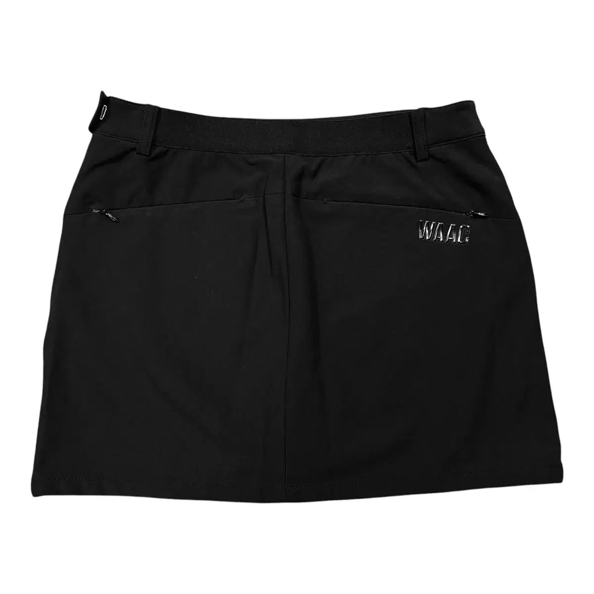 即配) WAAC ワック(WACC ) ゴルフ ブラック スカート-全国、送料無料