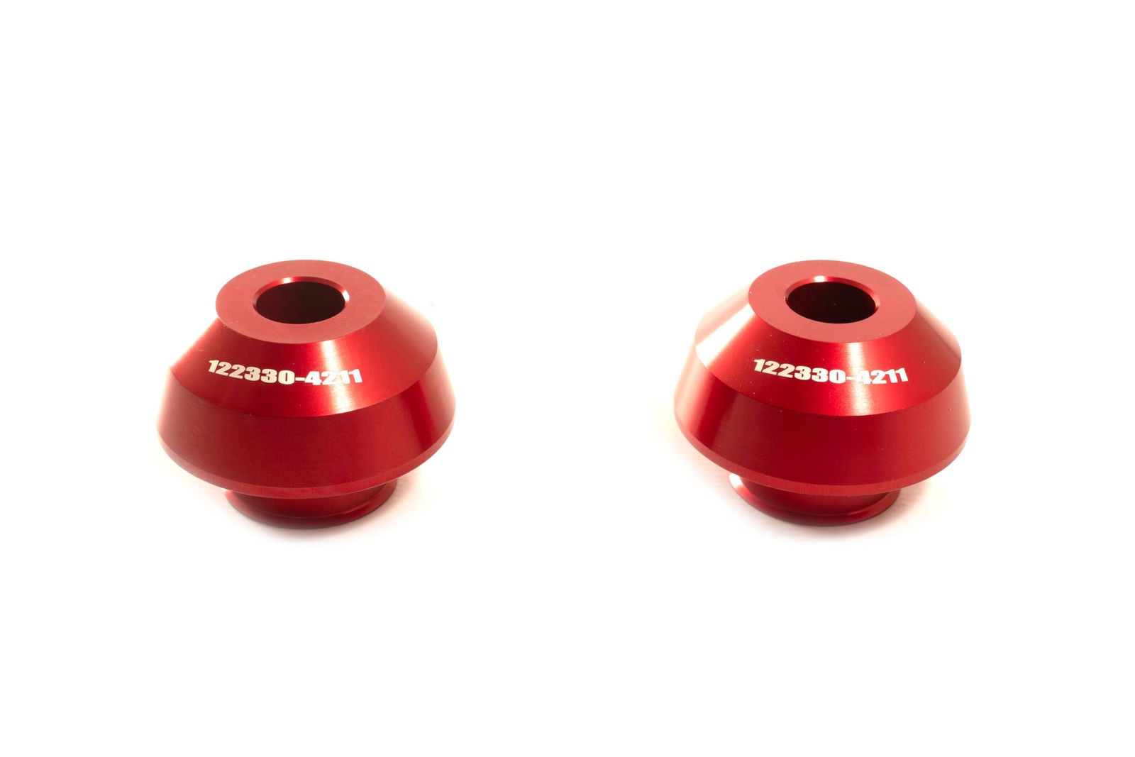新品 テラモト(TERAMOTO) パフォーマンスカラー 16-20 GROM(JC75)/21- GROM(JC92)/19- モンキー125/22- Dax125(JB04/JB06) フロントLR レッド PC-H01-01