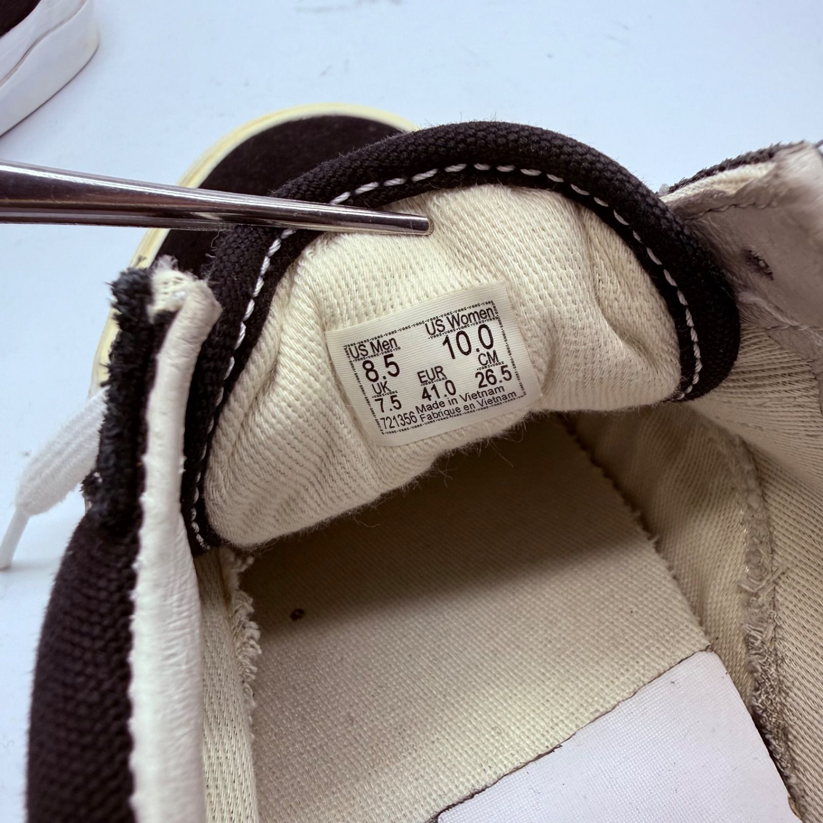 VANS Vault OG Old School LX 26.5cm BLK ヴァンズ バンズ ボルト 