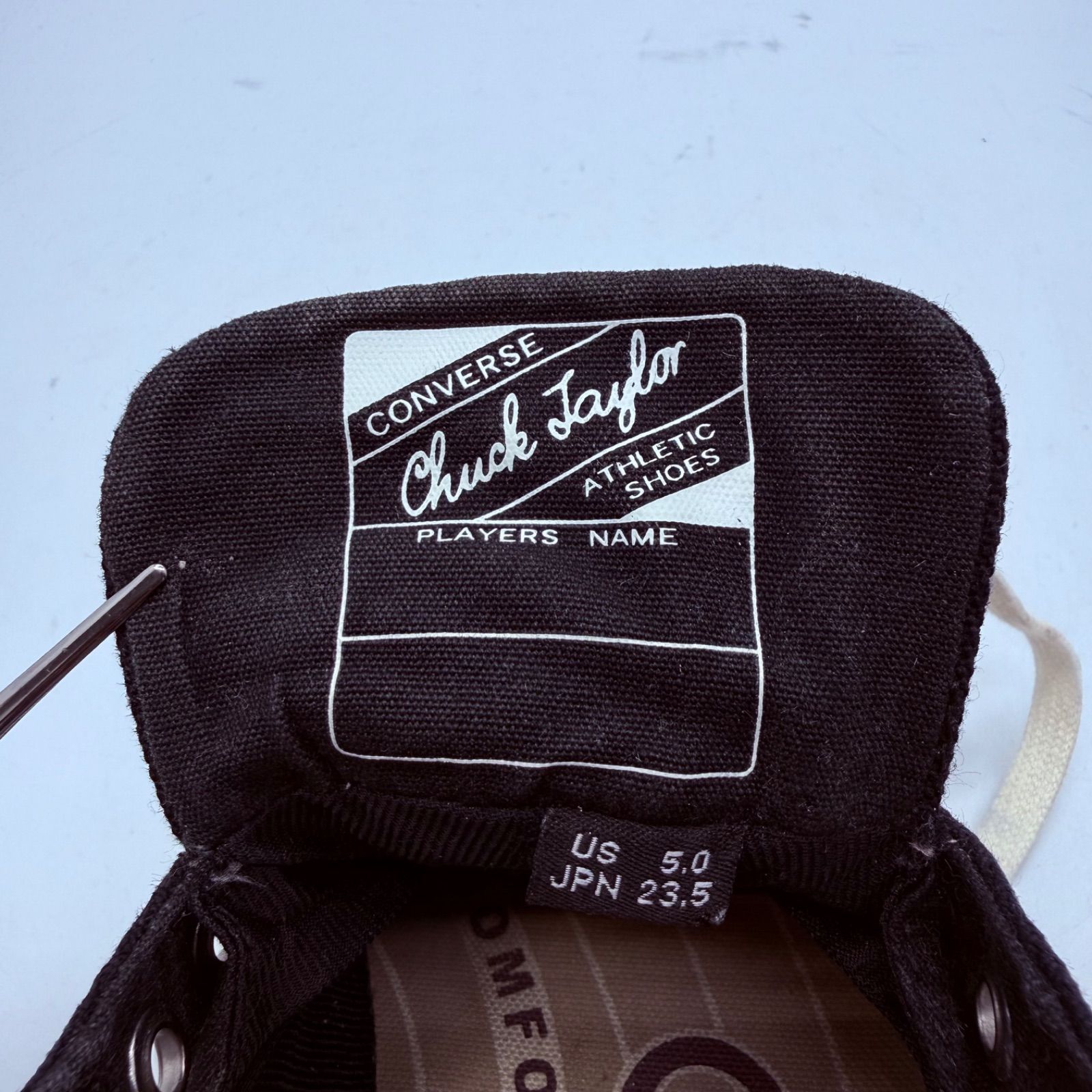 CONVERSE ADDICT 2018 CT CANVAS GORE-TEX OX BLACK 32168961 23.5cm 
