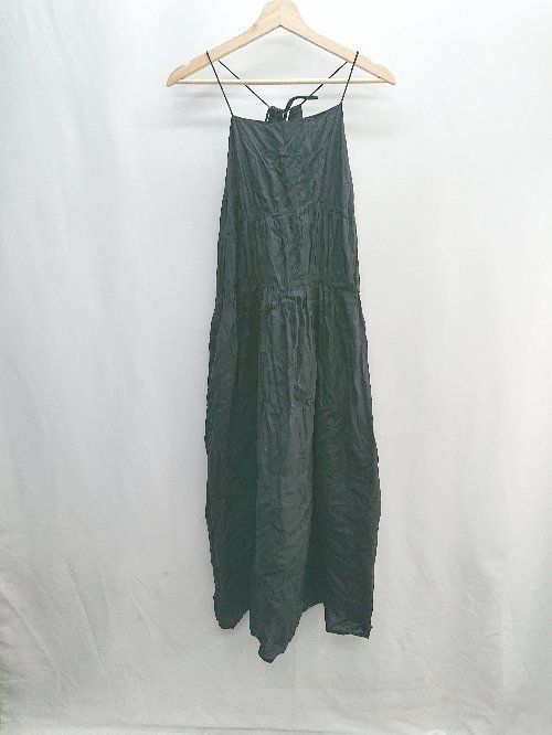 ◇ FREAK'S STORE フリークスストア ノースリーブ 膝丈 ワンピース サイズF ブラック系 レディース E 【1406180077440】