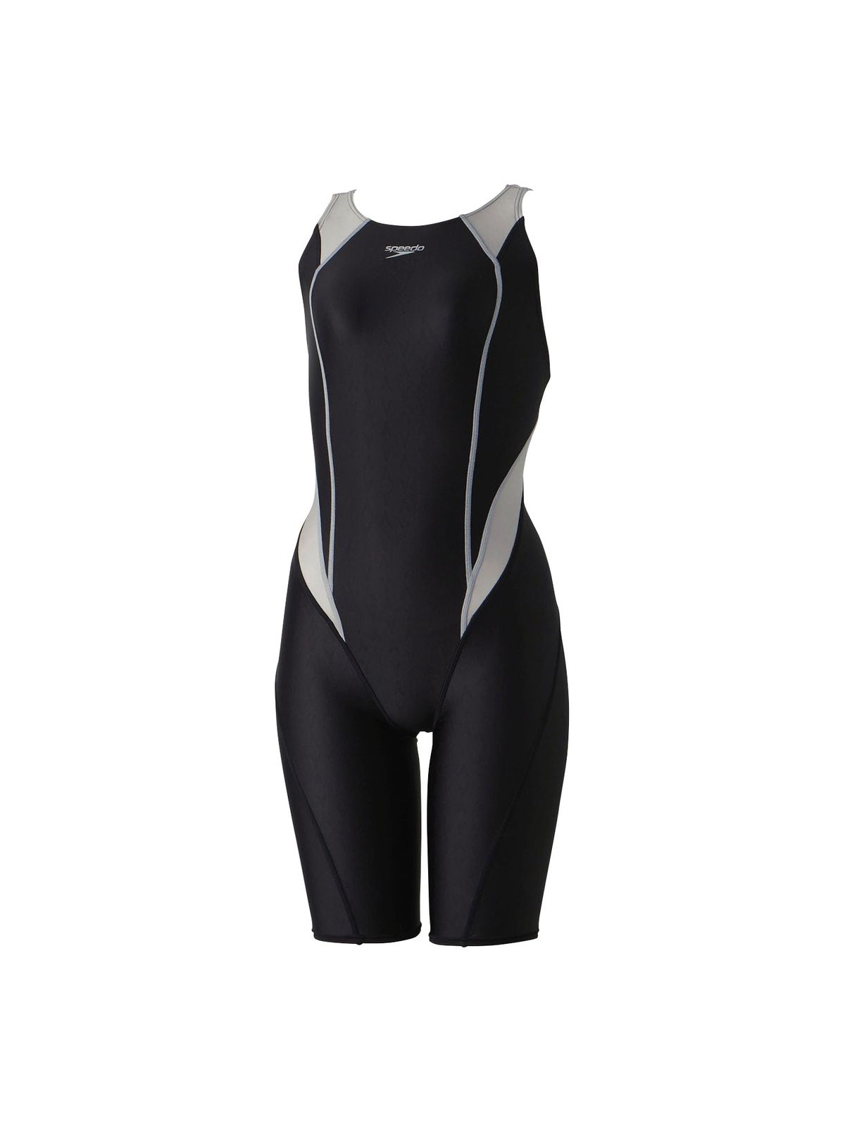 新品 Speedo(スピード) 競泳水着 FLEX Σχ Mini Openback Kneeskin フレックスシグマカイミニオープンバックニースキン レディース SCW12404F シルバー M