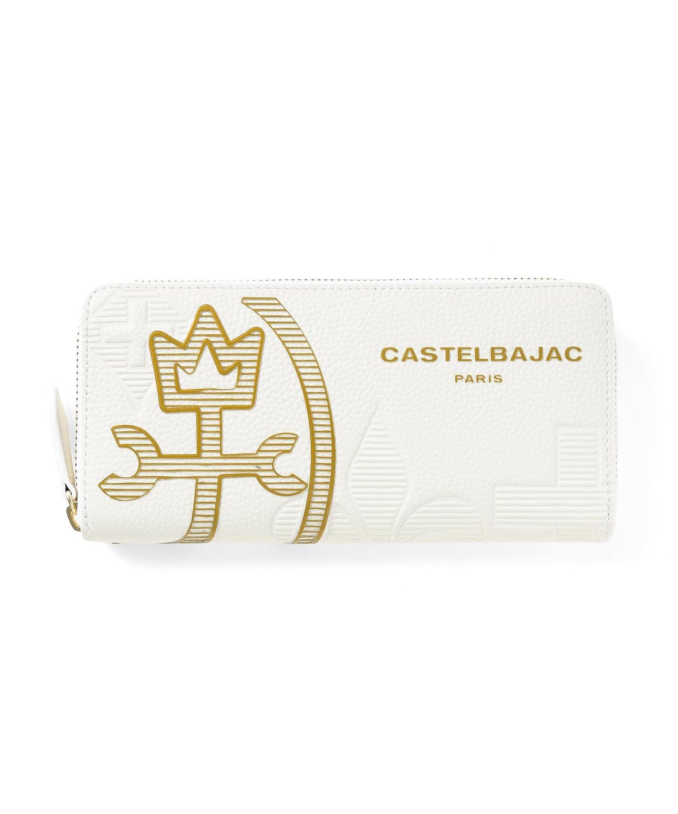 新品 カステルバジャック カヌレ小物 ラウンドファスナー長財布 No 