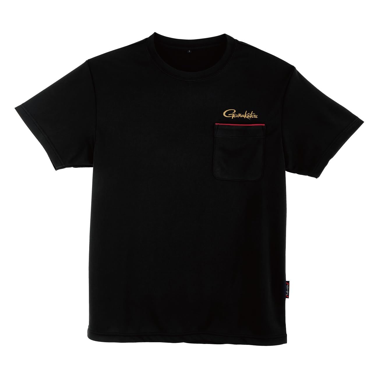新品 がまかつ(Gamakatsu) GM3780ＫＭ Ｔシャツ ブラック/レッド ３Ｌ