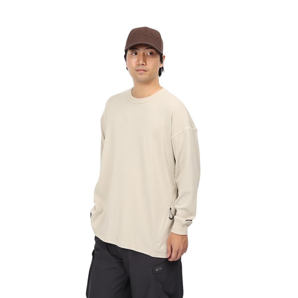 新品 [オークリー] FGL STATIC LS TEE 5.7 メンズ FOA408259 (20J) LUNAR US L サイズ (日本 XL サイズ相当)