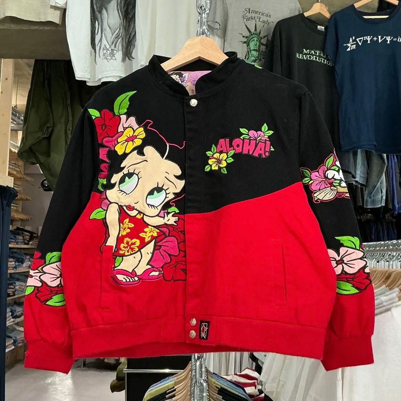 JH Design Betty Boop ベティ スタジャン - メルカリ