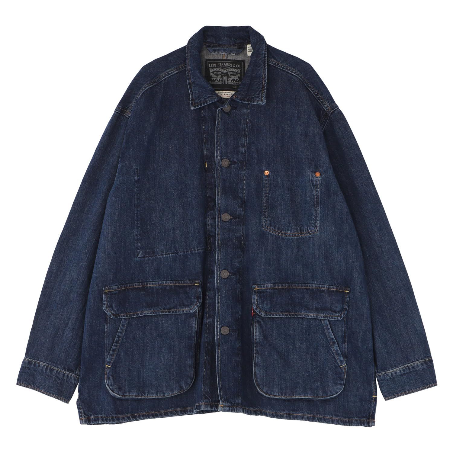 新品 [リーバイス] [LEVIS] デニムジャケット ジージャン Gジャン トラッカージャケット アウター メンズ レディース 005AG-0000 ミディアム インディゴ M