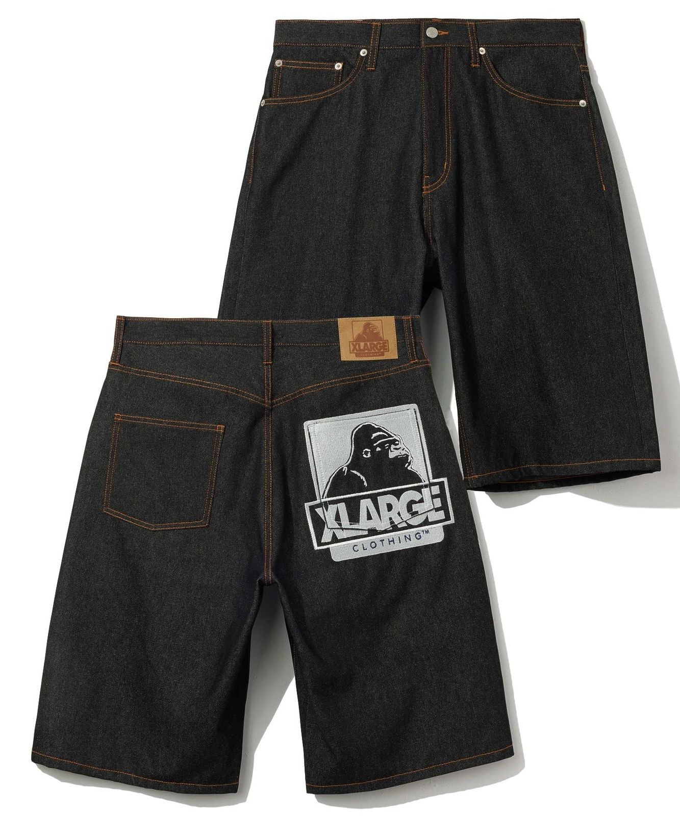 新品 オージーデニムショートパンツ OG DENIM SHORT PANTS 101252031008 BLACK 36inch