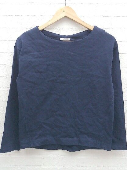 ◇ BAYFLOW ベイフロー 長袖 トップス 2 ネイビー * 【1002797477200】