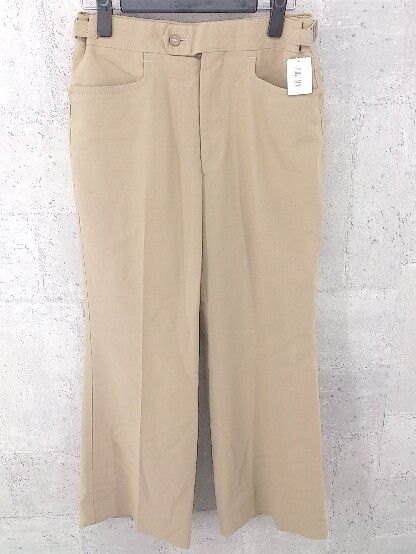◇ Munsingwear マンシングウェア スラックス パンツ 78 ベージュ * 【1002798839434】