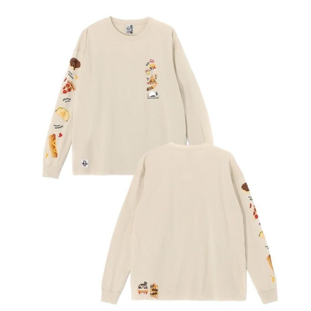新品 [チャムス] ファストフード ＬＳ Ｔ