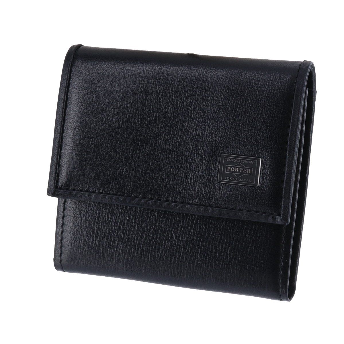 新品 (ポーター) PORTER コインケース 小銭入れ [PLUME/プリュム] 1.ブラック