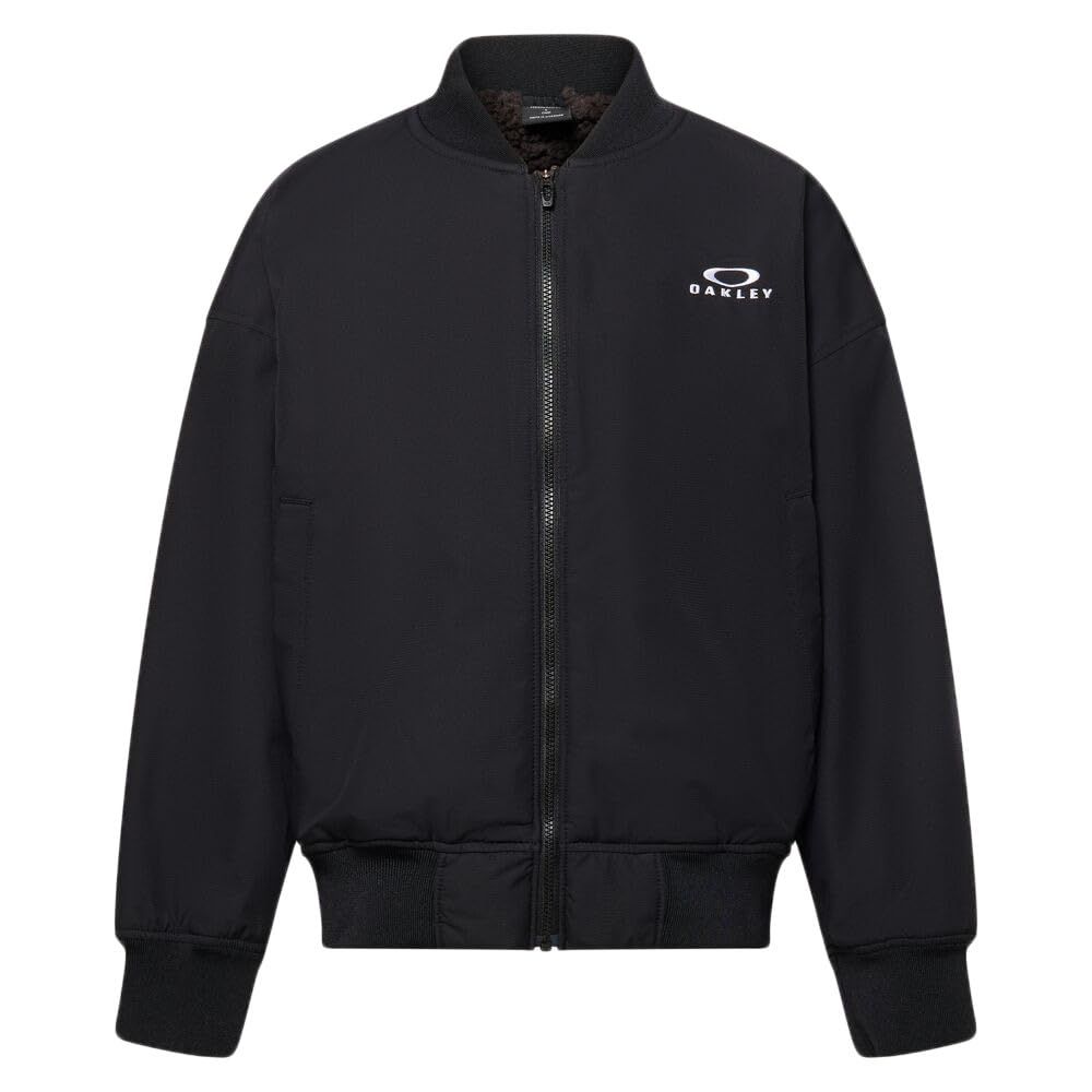 新品 [オークリー] YTR BACK BOA MA-1 JKT 10.0 ユニセックス子供 FOA408319 (02E) BLACKOUT US XS サイズ (日本 XS 130cm相当)