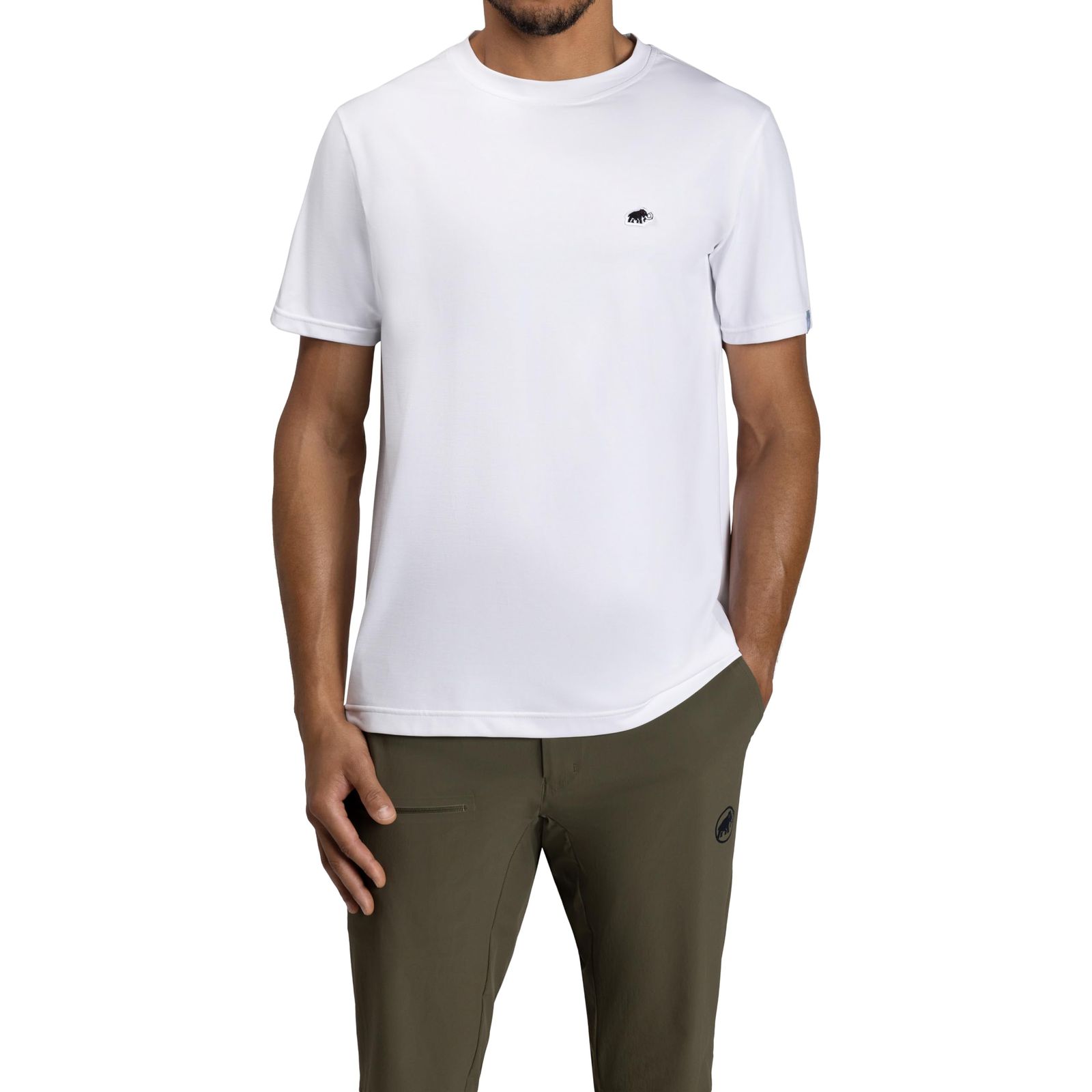 新品 [マムート] エッセンシャル Tシャツ アジアンフィット メンズ Essential T-Shirt AF Men 1017-05080 white PRT1