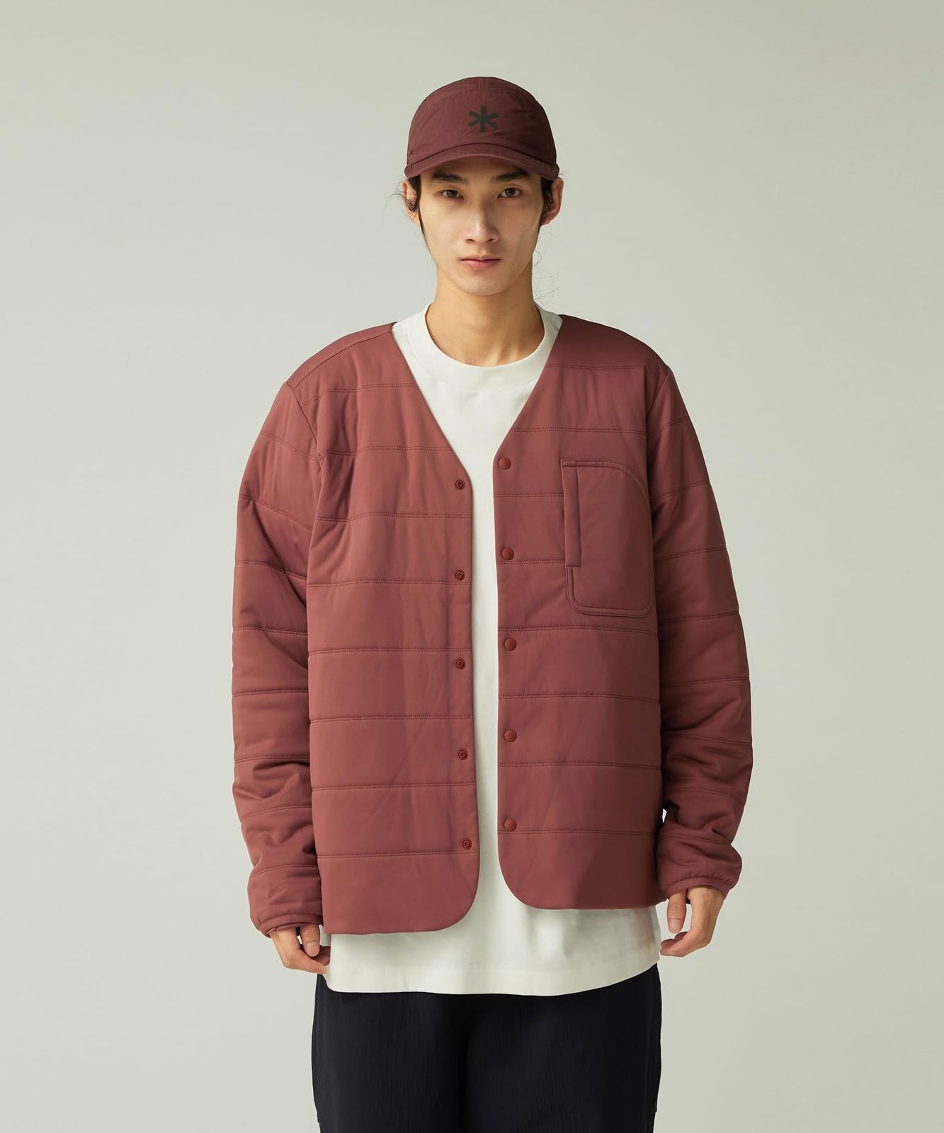 新品 スノーピーク(snow peak)Flexible Insulated Cardigan SW-25AU001 カーディガン メンズ レディース LIGHT BROWN S