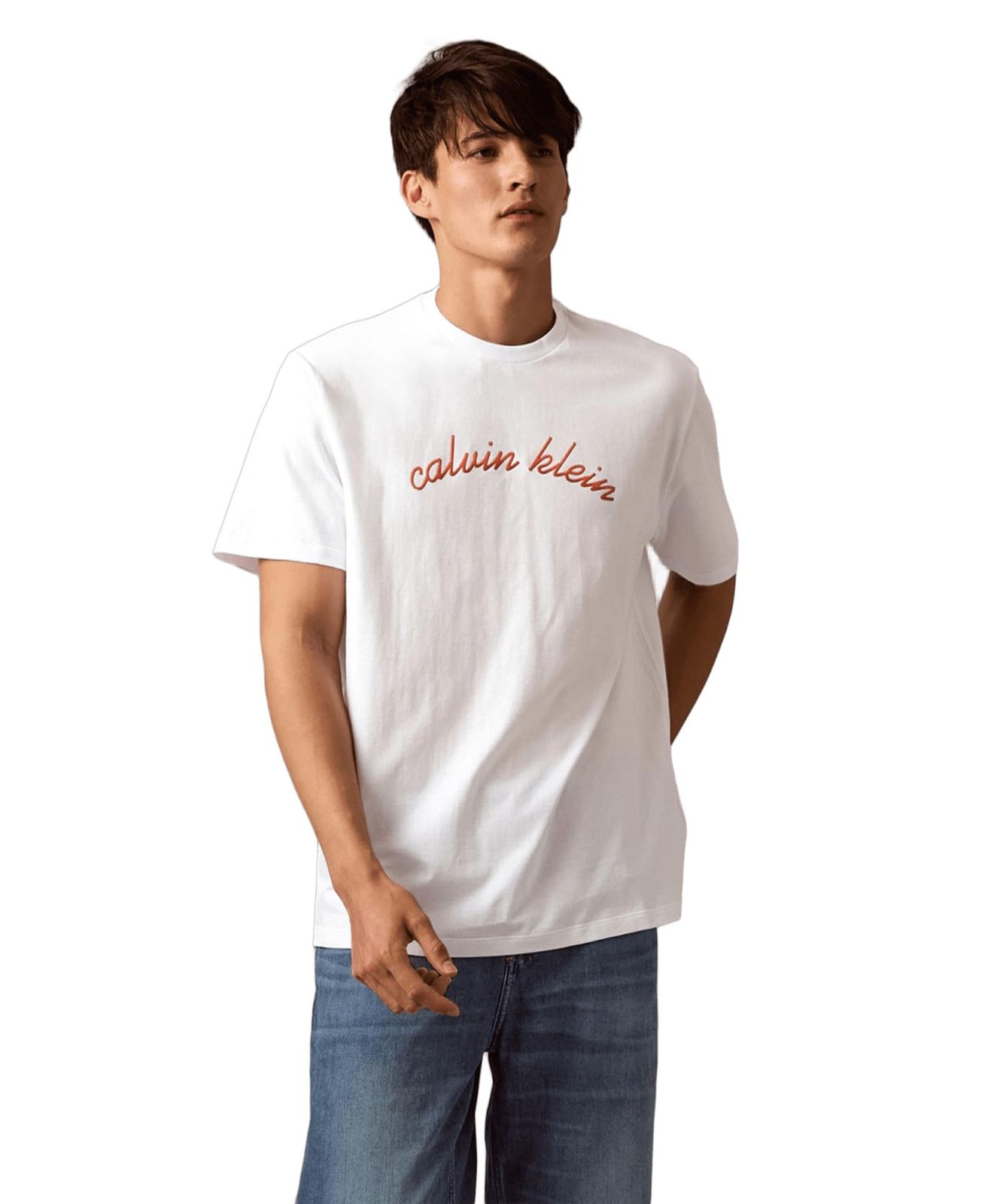 新品 [カルバン クライン] 【ブランド公式】 グラフィック Tシャツ 4RC834G XS BRILLIANTWHITEYAA