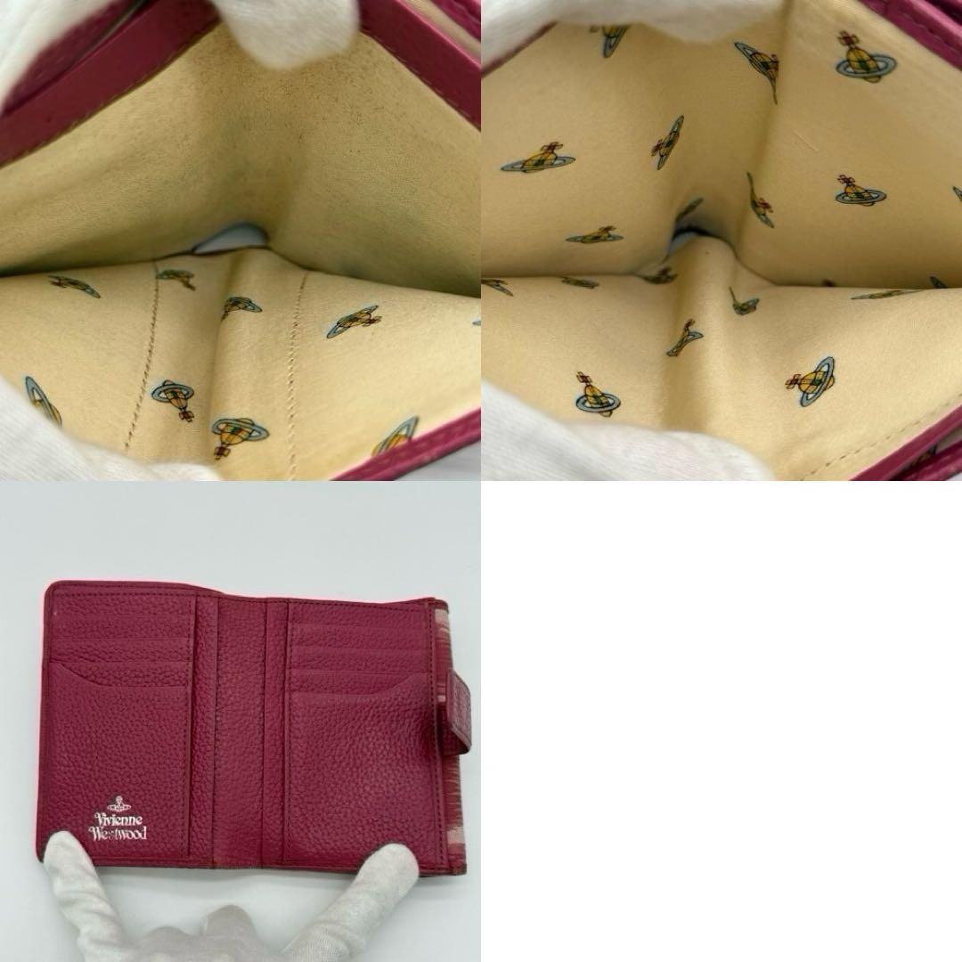 【良品】Vivienne 二つ折り財布 レオパード柄 キャンバス レザー 良品】Vivienne 二つ折り財布 レオパード柄 キャンバス レザー - メルカリ