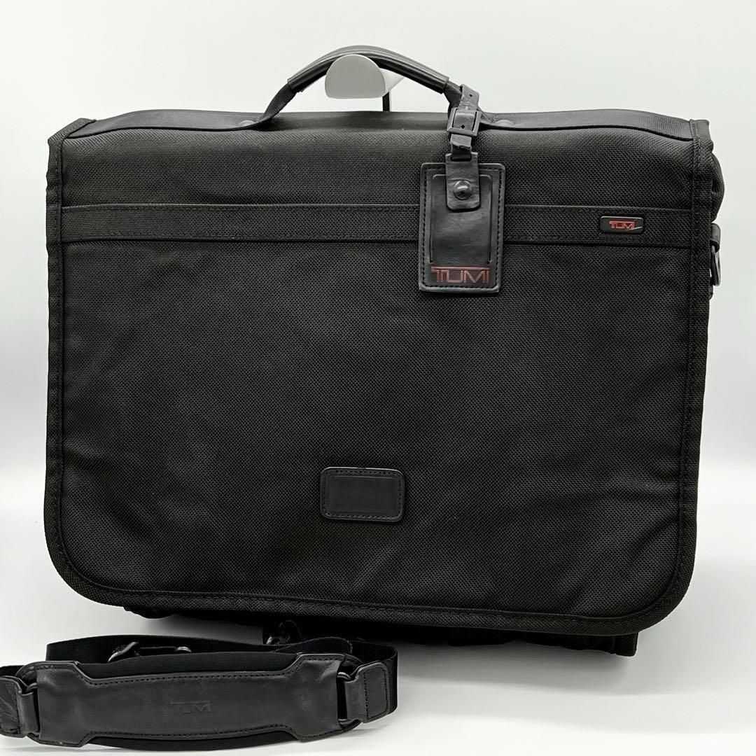 【美品】TUMI Alpha ビジネスバッグ 2way ナイロン ブラック