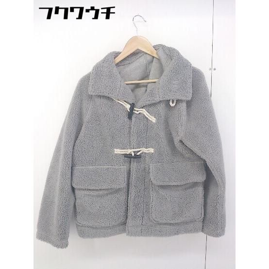 ■ COMME CA ISM コムサイズム ボア 長袖 ダッフルコート サイズM グレー系 メンズ 【中古】 【1112070003269】