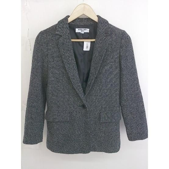 ◇ NATURAL BEAUTY BASIC 1B 長袖 テーラード ジャケット サイズS ダークグレー系 レディース 【中古】 【1203210001907】