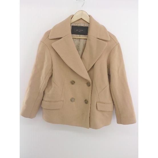 ◇ MICHEL KLEIN ミッシェル クラン 長袖 ピーコート サイズ38 ベージュ系 レディース P 【中古】 【1208240009947】