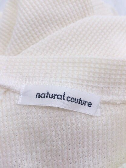 ◇ natural couture バックねじり スナップ ワッフル ノースリーブ ロング ワンピース アイボリー レディース P 【中古】 【1208290000338】 ◇ natural couture バックねじり スナップ ワッフル ノースリーブ ロング ワンピース アイボリー レディース P 【中古】 【1208290000338】