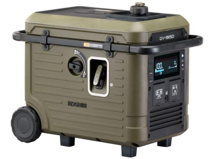【新品・2営業日で発送】工進 インバーター発電機 1.8kVA (GV18ISD 2087)