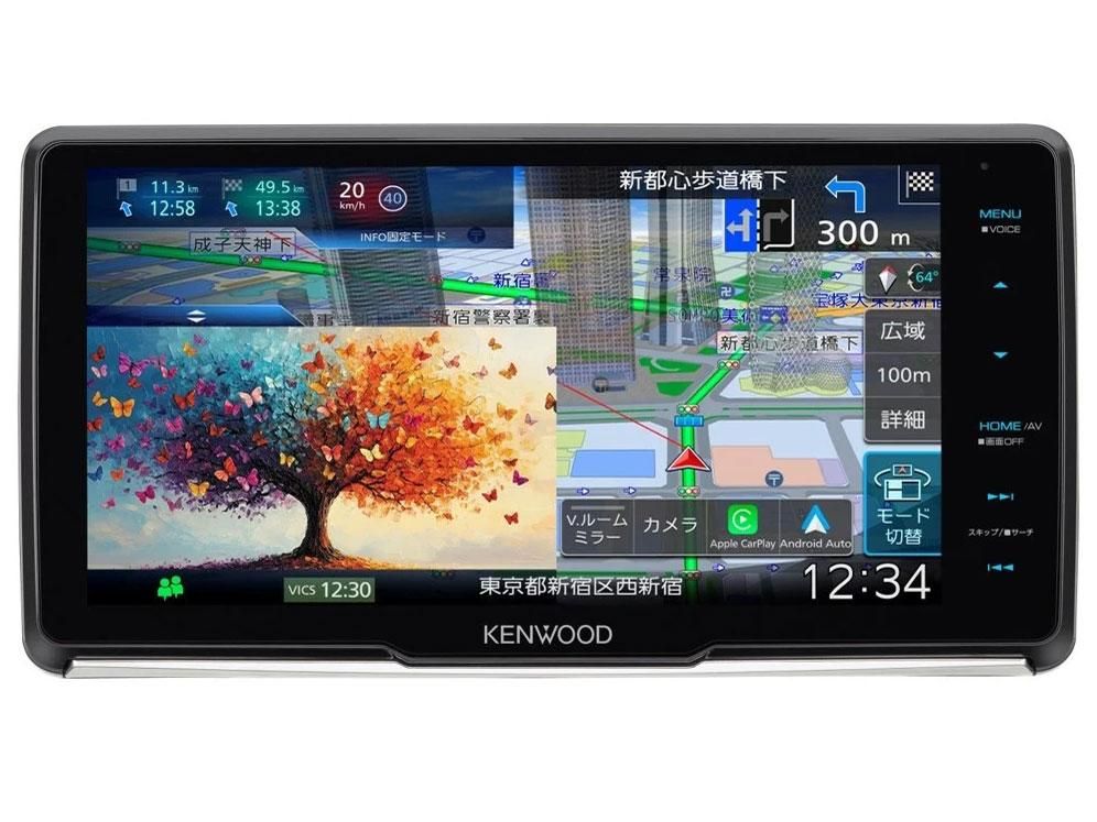 【新品・2営業日で発送】JVCケンウッド KENWOOD ケンウッド カーナビ 彩速ナビ MDV-M912F