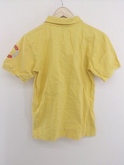 ◇ ◎ R.NEWBOLD アール ニューボールド 半袖 ポロシャツ サイズ M イエロー メンズ P 【1301270002879】