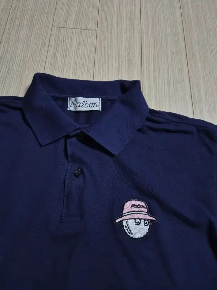 マルボンゴルフ ネイビー 半袖 ポロTシャツ