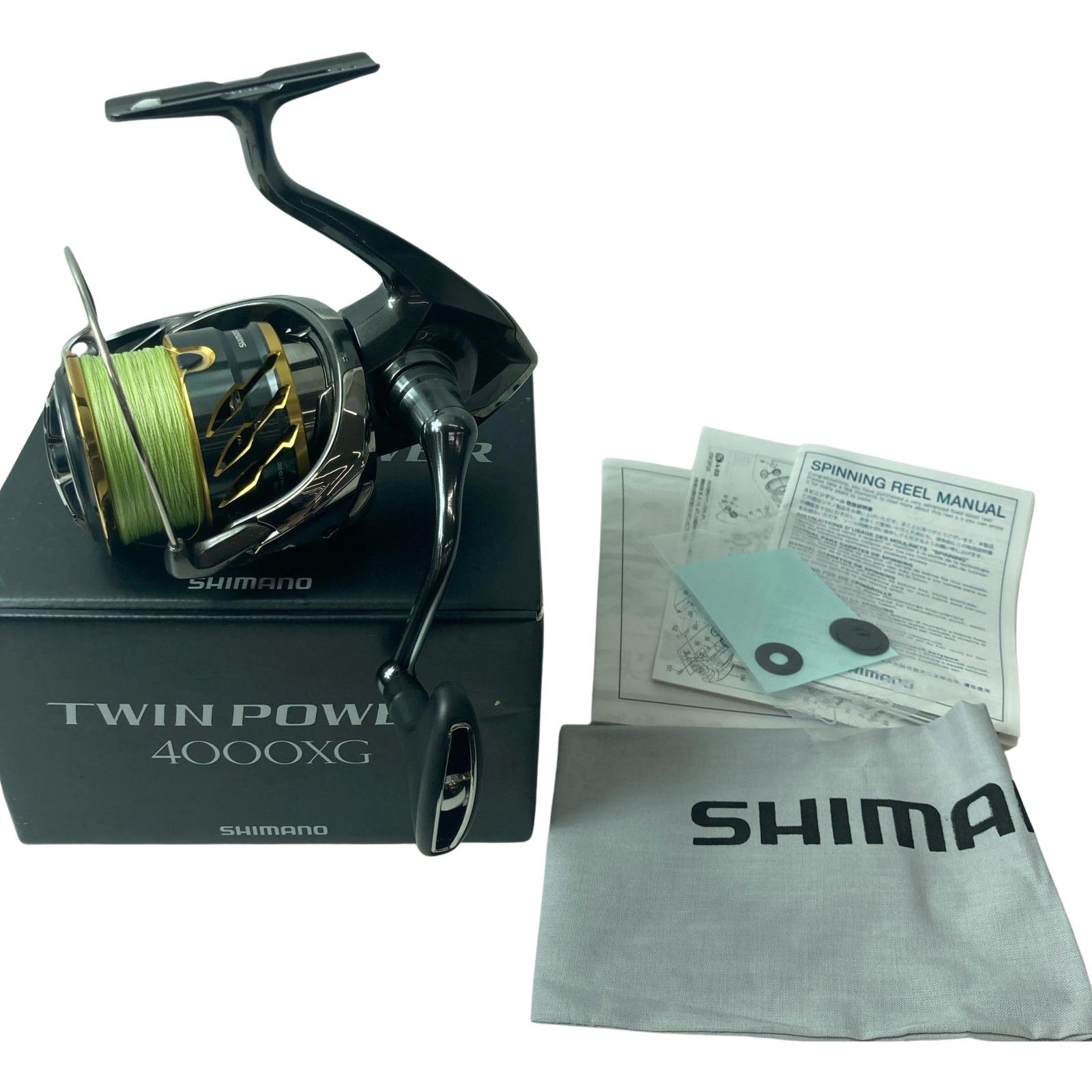 SHIMANO シマノ スピニングリール 04147 20ツインパワー 4000XG