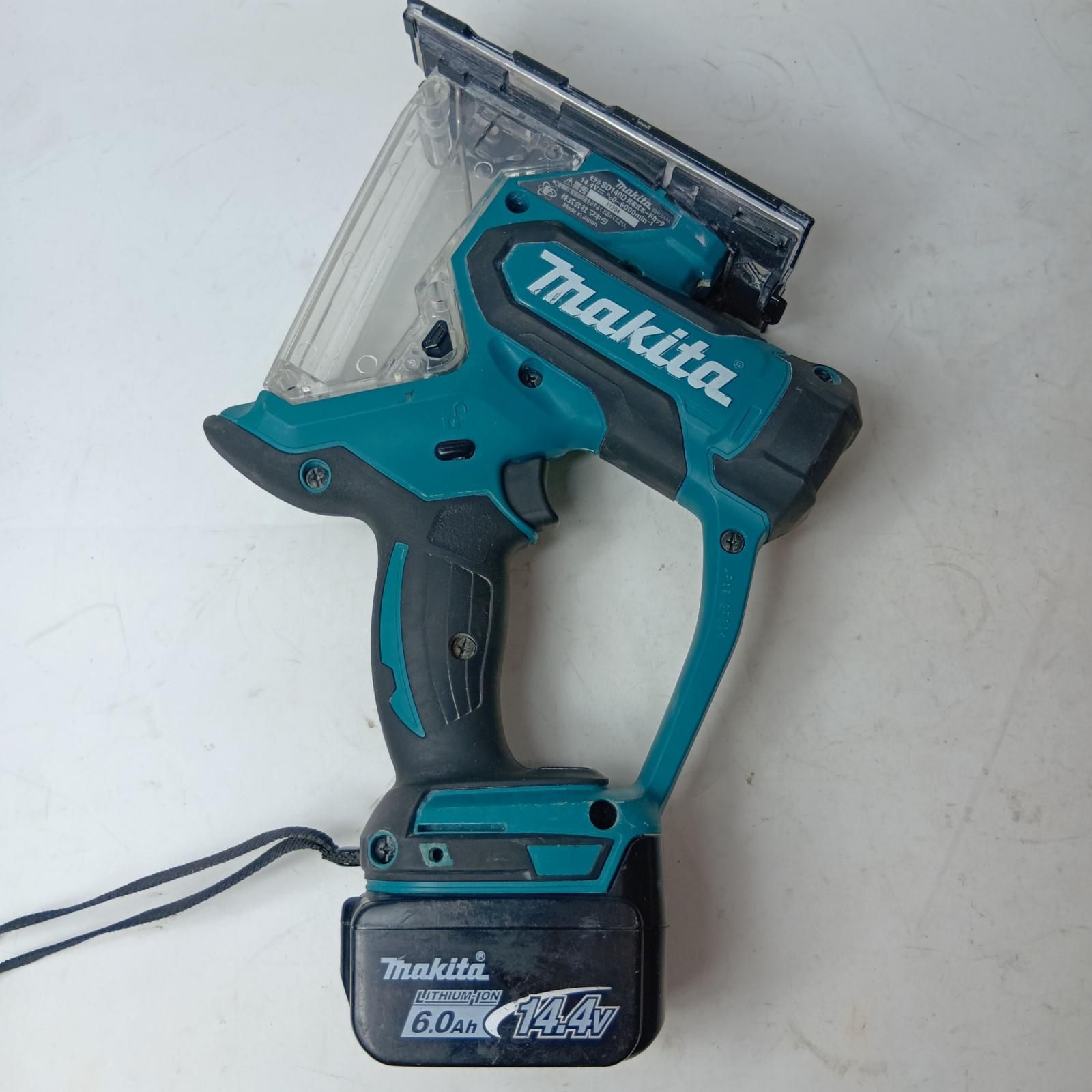 MAKITA マキタ ボードカッター コードレス式 14.4v 6.0Ah SD140D ブルー ケース付