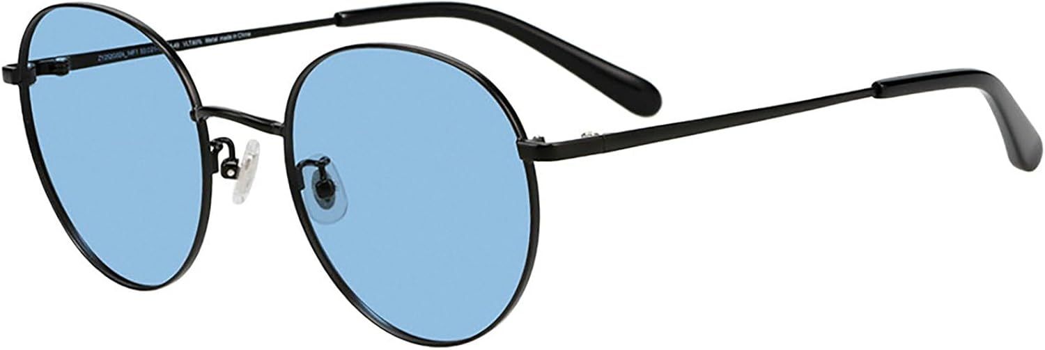 Zoff ゾフ SUNCUTGlasses ボストン型サングラス UV100%カット カラーレンズ メタルフレーム 紫外線対策 ZY252G02
