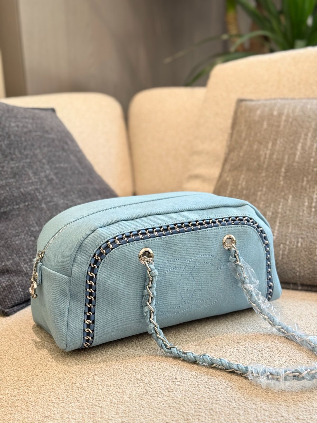 【今日特価】Chanel Bowling Denim Vintage Series - ボーリングデニムヴィンテージシリーズ -MM輸入2
