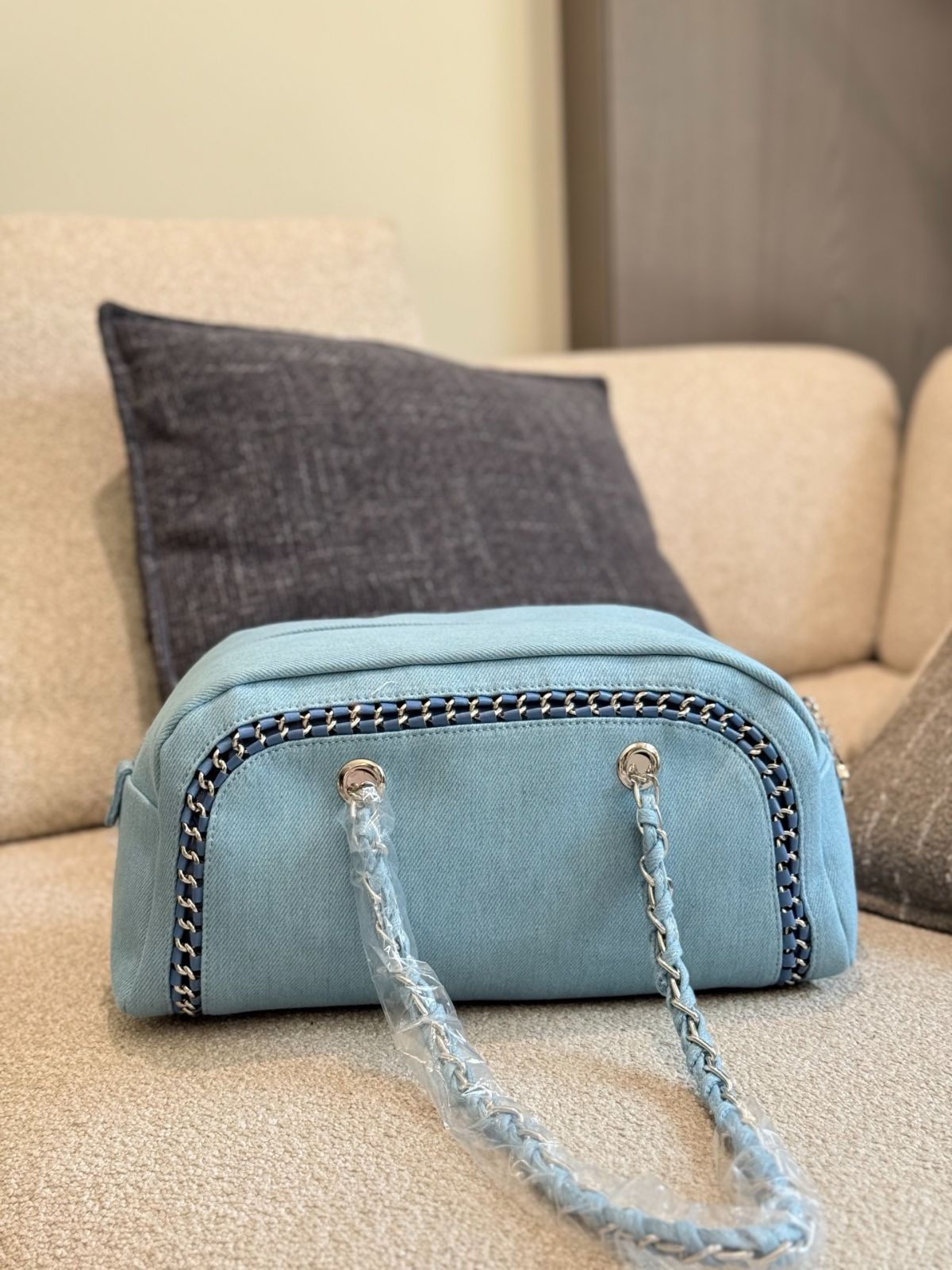 【今日特価】Chanel Bowling Denim Vintage Series - ボーリングデニムヴィンテージシリーズ -MM輸入2