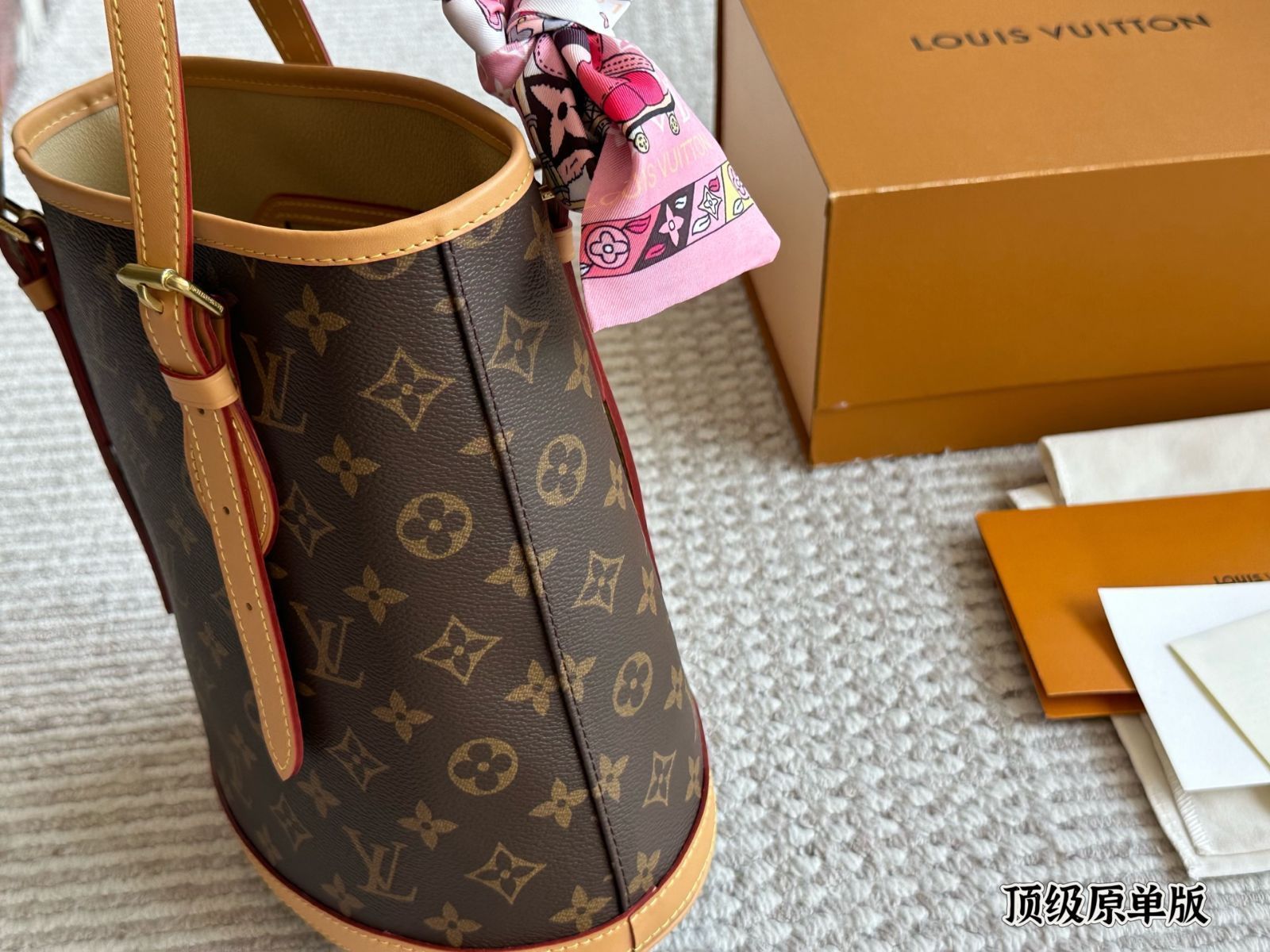 【今日特価】LV Vintage Bucket Bag M42238（ルイ・ヴィトン ヴィンテージ バケットバッグ M42238）-MM輸入1