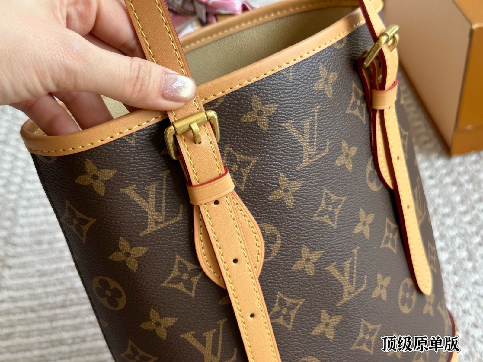 【今日特価】LV Vintage Bucket Bag M42238（ルイ・ヴィトン ヴィンテージ バケットバッグ M42238）-MM輸入1