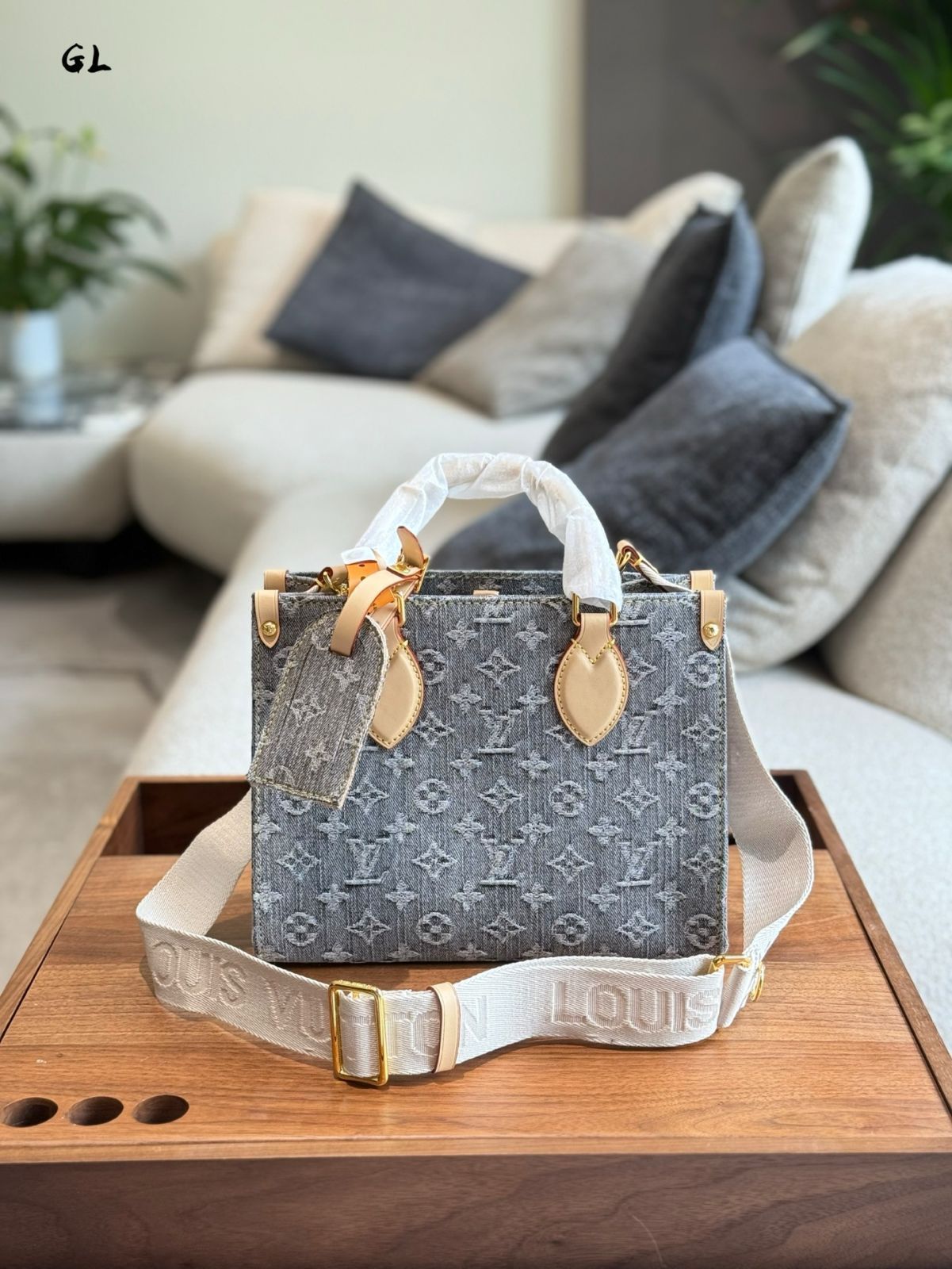 【今日特価】LV Denim Tote Bag エルヴィ デニム トートバッグ送料無料!在庫限定のお得な価格-MM輸入2 【今日特価】LV Denim Tote Bag エルヴィ デニム トートバッグ送料無料!在庫限定のお得な価格-MM輸入2