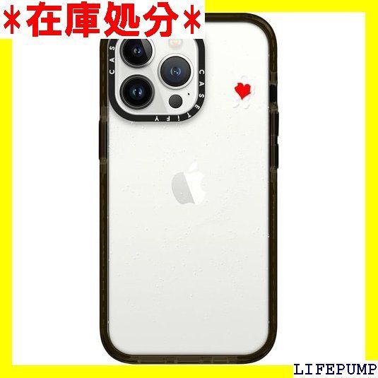 CASETiFY インパクトケース iPhone 13 Pro - Love Space - クリア ブラック 543