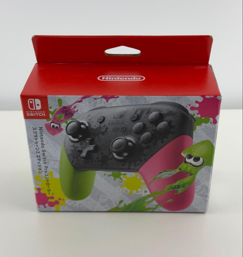 新品 ニンテンドー スイッチ プロコントローラー スプラトゥーン 正規 PRO