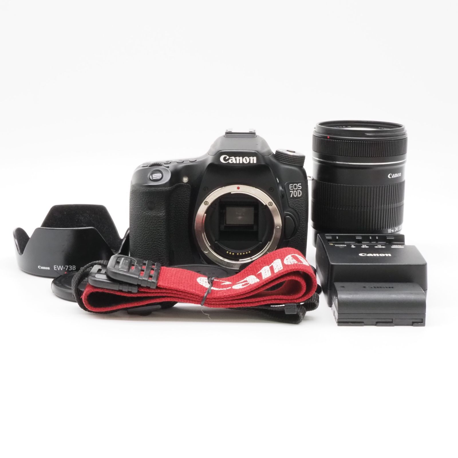 □極上品□ CANON（キャノン） EOS 70D EF-S18-135mm レンズキット 