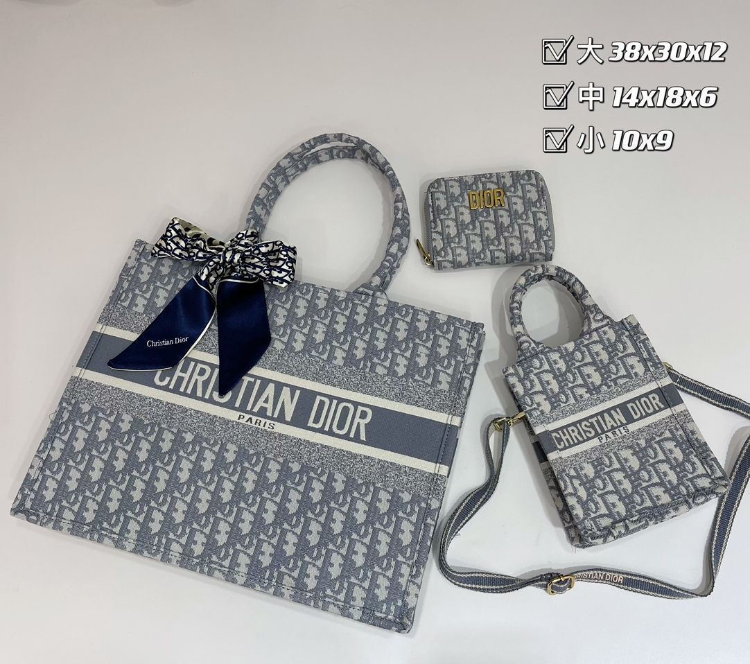 送料無料 Christian Dior クリスチャンディオール トートバッグ ショルダーバッグ 財布 3点セットバッグ 送料無料 Christian Dior クリスチャンディオール トートバッグ ショルダーバッグ 財布 3点セットバッグ