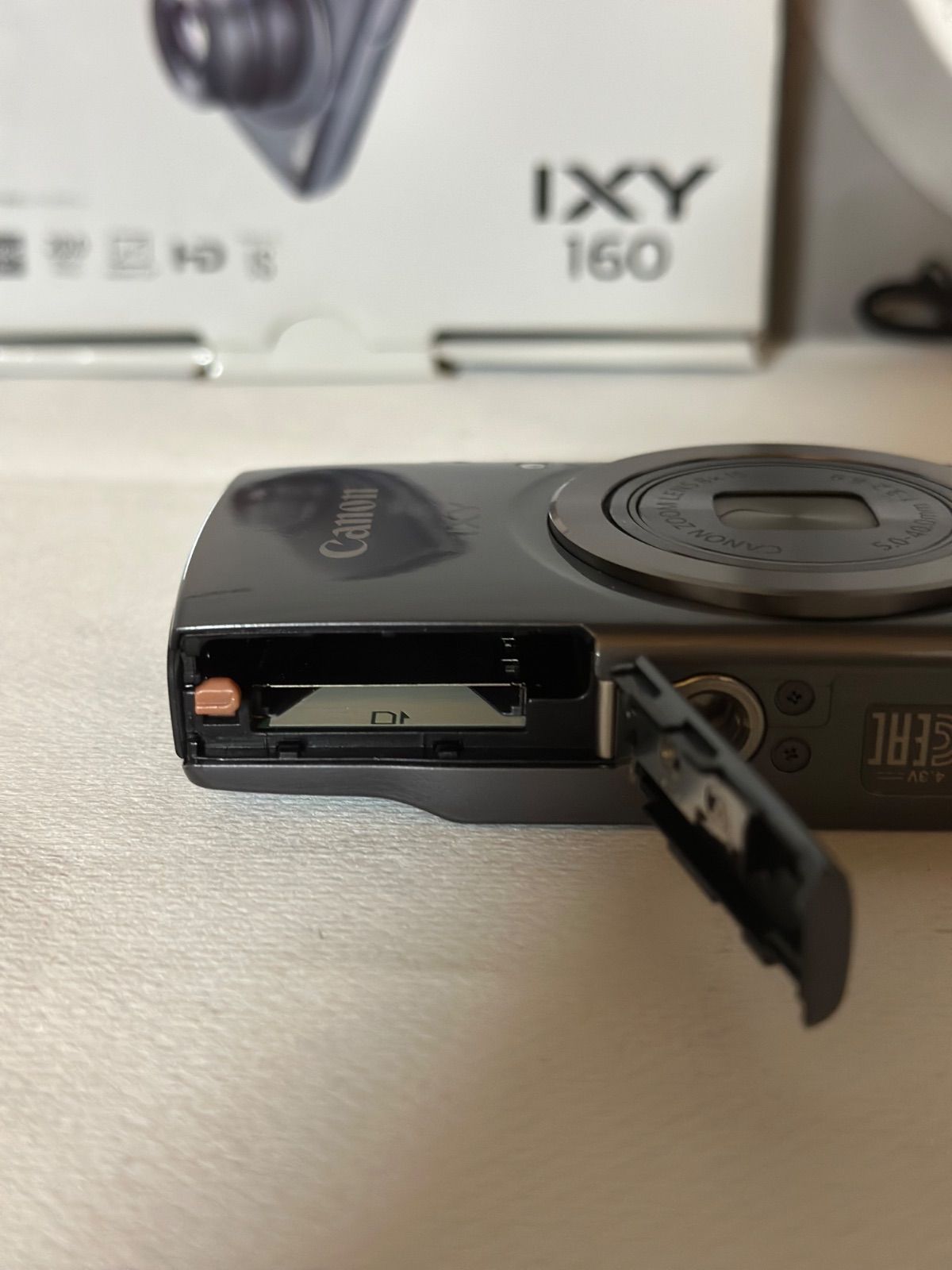 美品】Canon IXY 160 グレー デジカメ 箱・充電器付き - メルカリ