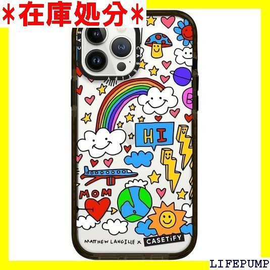 CASETiFY インパクトケース iPhone 13 Pro Max - Hi By Matthew Langille - クリア ブラック 545