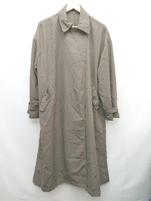◇ ◎ titivate ティティベイト シンプル ロング センターベント 長袖 コート サイズＭ ブラウン レディース P 【1310020009716】