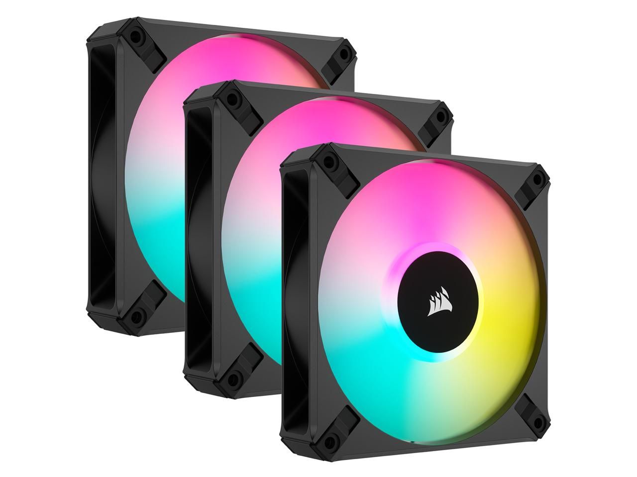 【新品・5営業日で発送】コルセア ケースファン AF120 RGB ELITE Triple Pack with Lighting Node CORE XT 12,272円
